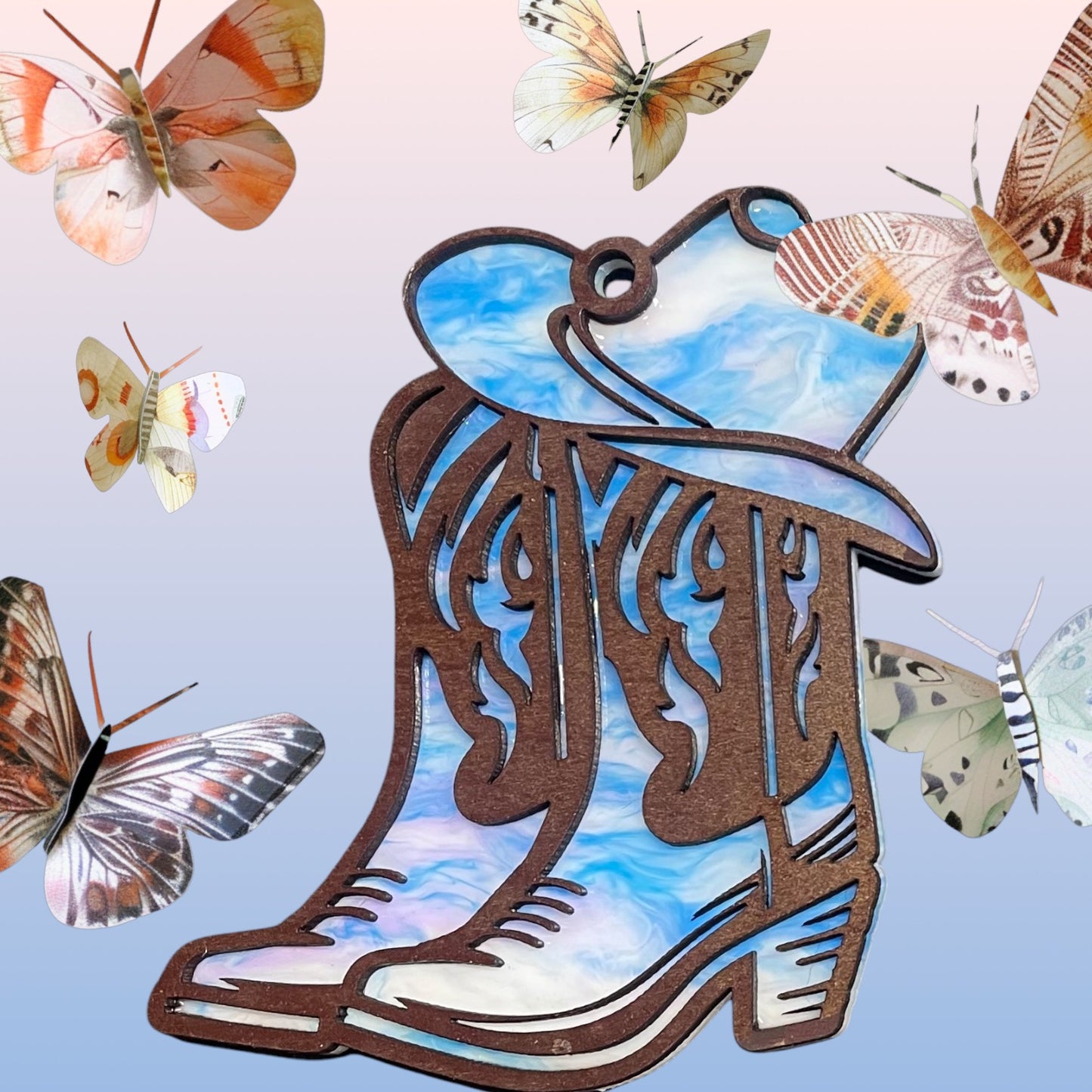 Sun Catcher boot with hat