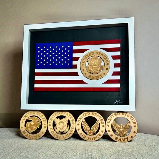 Flag military insignia