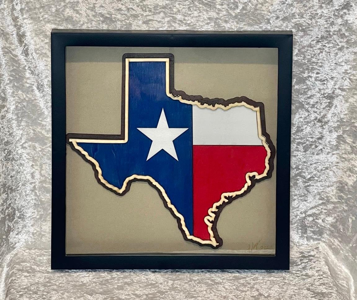 Texas wall art